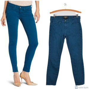 Lucky Brand Charlie Ankle Skinny Jeans 10/30 Teal